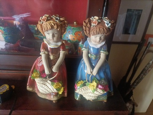 Coppia statuine bambole - coppia,