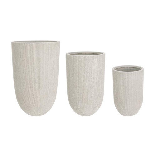 Porta vaso esterno - vaso, beige