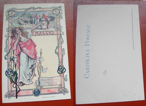 Cartolina commemorativa - commemorativa, 1°