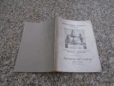 AGENDINA DEL CALCIO 1938-1939 BARLASSINA MB/OTTIMA TIP. GAZZETTA DELLO SPORT