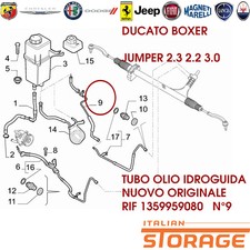 DUCATO BOXER JUMPER 2.3 2.2 3.0 TUBO OLIO IDROGUIDA NUOVO ORIGINALE 1359959080