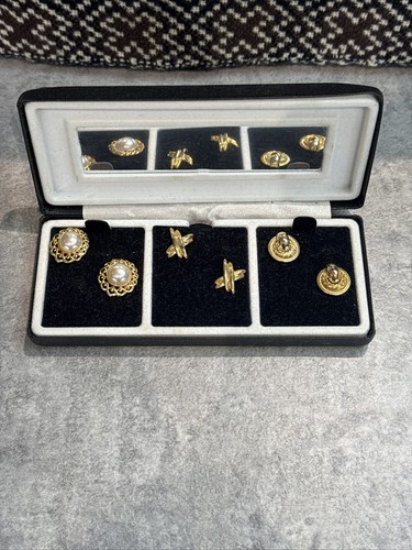 Set orecchini vintage pierre - orecchini,