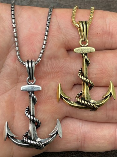 Collana uomo vero argento