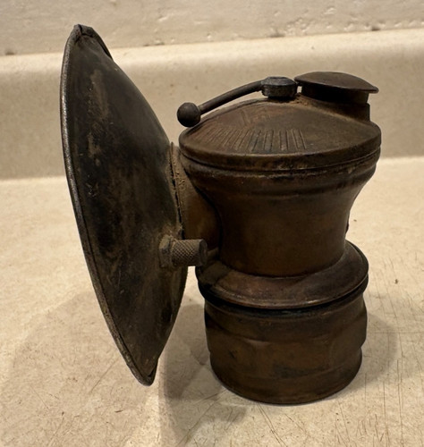 Lampada testa minatore - , carburo