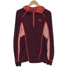 Kari Traa Termico Giacca IN Pile Rosso Norway Icelandic Donna Fk3 TAGLIA S