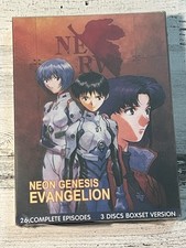 Neon Genesis Evangelion 26 Complete Episodes 3 Disc DVD New Sealed Box Set New