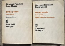 Fiandaca Musco Diritto Penale Seconda Edizione Zanichelli