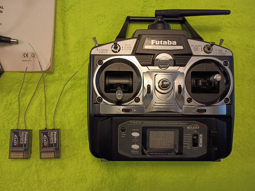 Futaba 6ch transmitter and - , 2