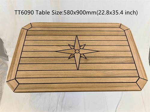 Tavolo rettangolare teak - in,