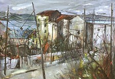 Dipinto olio tela - ad,
