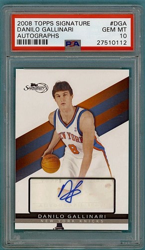2008 topps firma danilo - 2008,