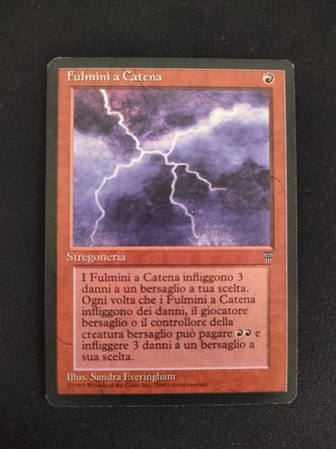 Mtg magic fulmini catena - a,