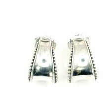 Lagos Caviar Silver Huggie