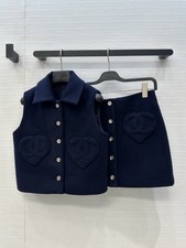 Set giacca e gonna in tweed