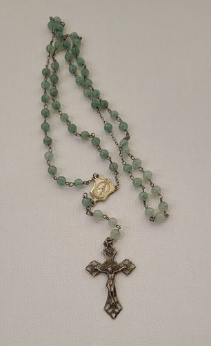 Rosario vintage perle - , vetro