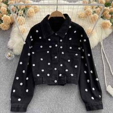 Giacca giubbino donna nero