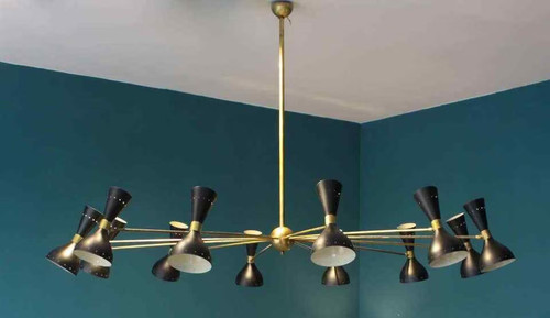 Grande lampadario italiano