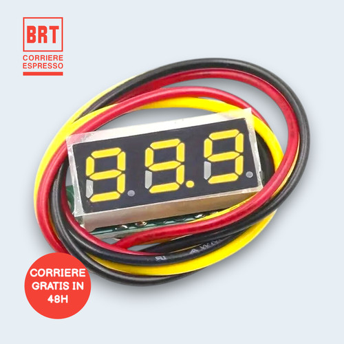 Voltmetro digitale mini - voltmetro,