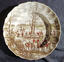 Tally Ho Johnson Bros Brothers The Kill England porcellana inglese caccia Volpe