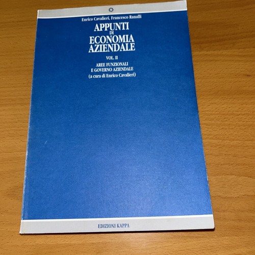 Appunti economia aziendale - di,