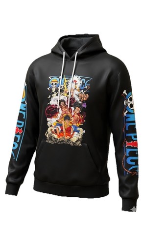 Felpa con cappuccio one piece - con,