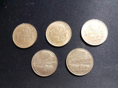 200 lire repubblica italiana - lire,