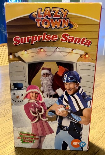 Lazy town surprise santa - santa, vhs