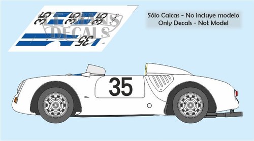 Decals porsche 550 mans - decals,