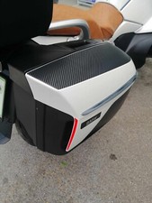 SET DECALCOMANIE BMW R 1200 RT / BMW K 1600 GT BORSE CARBON LOOK + ROSSO RIFLETTENTE