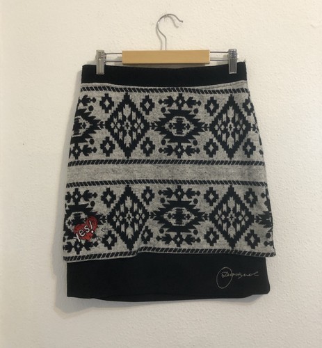 Desigual gonna grigia fantasia - gonna,