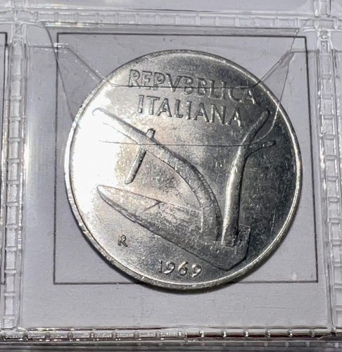 Lire del 1969 repubblica - 10,