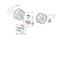Fiat Punto WHEEL FRIEZE -