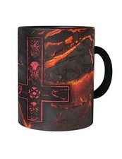 Tazza caffè satanic cross - satanic,