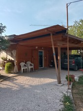 casa in legno abitabile circa 70 mq
