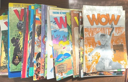 Wow fanzine fumetti - wow:,