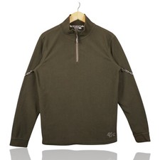 Pullover Fleece Verde Oliva