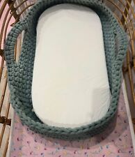 ® Cesta Fasciatoio per Bambini, Cestino per Neonati Portatile Con Materasso Impe