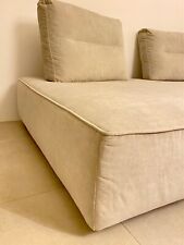 divano letto 3 posti usato marca Desiree lungo 200 largo 120 in alcantara