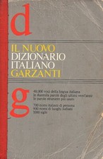 IL NUOVO DIZIONARIO ITALIANO GARZANTI - Vocabolario - lingua italiana - 1984