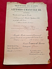 Decreto V. Emanuele III  anno