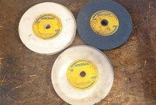 Mole Abrasive Rettifica Dia 203 Foro Dia.20 Nr.3 Pezzi Lavorazione Metalli