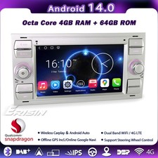 64GB Android 14 Car Stereo GPS