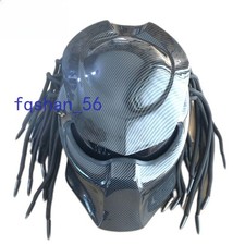 Casco Moto Predators Fibra di