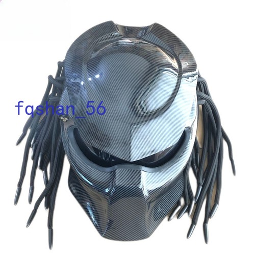 Casco moto predators fibra - casco,