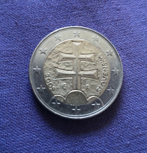 Moneta rara euro - rara, slovacchia