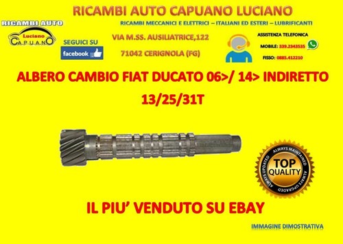 Albero cambio fiat ducato - ducato, 06>/