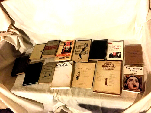 Lotto libri epoca vari - libri,