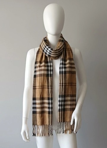 Sciarpa quadri stile tartan - a,