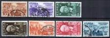 COLONIE ETIOPIA 1936 SERIE COMPLETA 7 V. US.