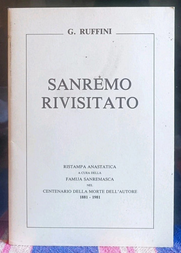 Sanremo rivisitato libro - sanremo,